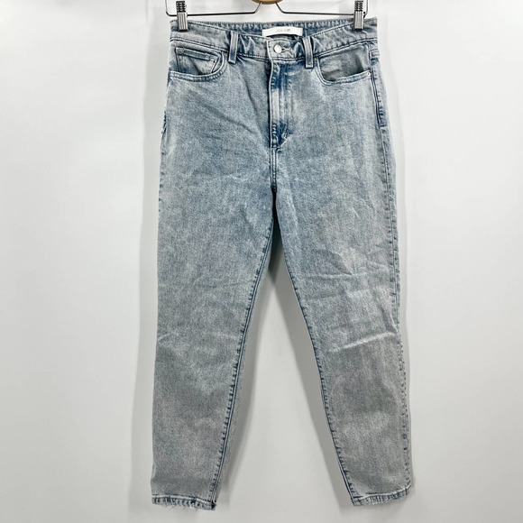 Joe's Jeans The Bells Skinny Crop Jeans Light Wash Denim 11" Rise Size 28 - Picture 1 of 13
